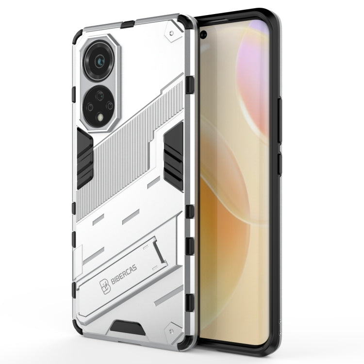 Punk Armor 2 in 1 PC + TPU Shockproof Case with Invisible Holder, For Huawei nova 9