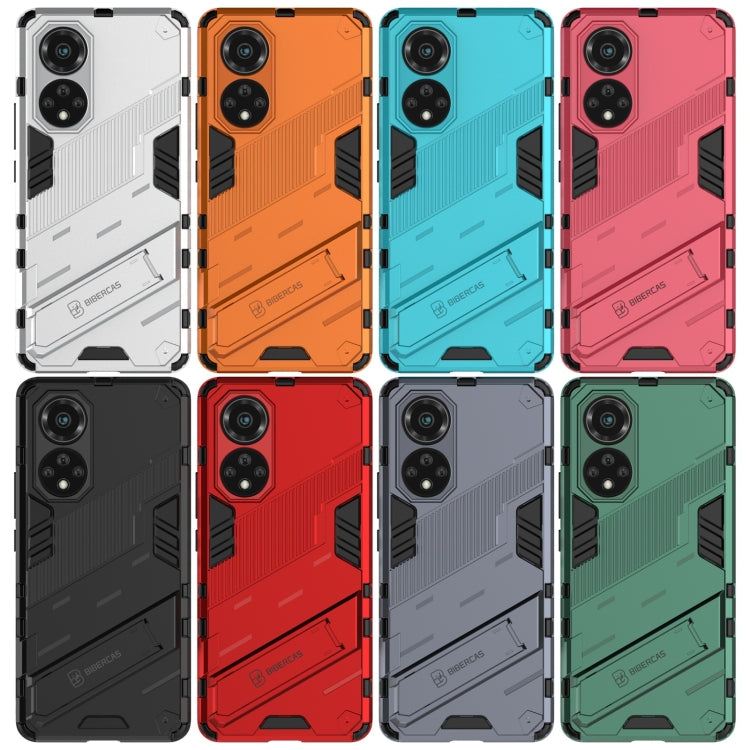 Punk Armor 2 in 1 PC + TPU Shockproof Case with Invisible Holder, For Huawei nova 9
