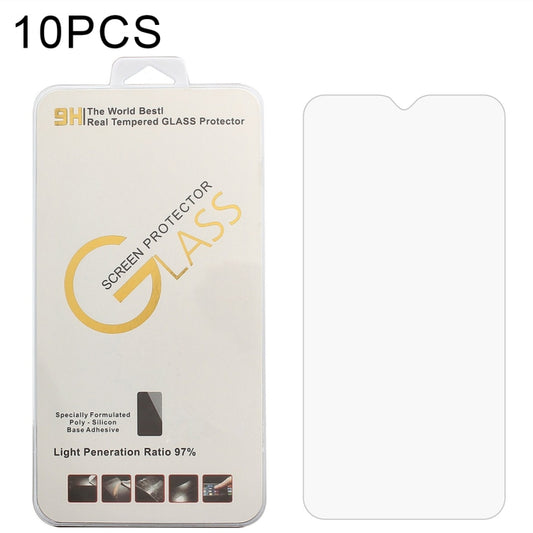 10 PCS 0.26mm 9H 2.5D Tempered Glass Film, For Blackview A70 / A70 Pro / A55 (10 PCS)