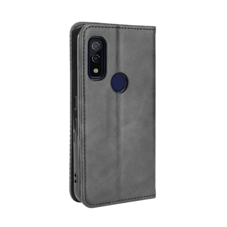 Magnetic Buckle Retro Crazy Horse Texture Horizontal Flip Leather Case with Holder & Card Slots & Photo Frame, For Fujitsu Arrows WE, For Blackview Oscal C20, For Nokia C30, For Nokia C50 5G, For Oukitel WP13 5G, For Aquos Sense6, For Aquos Zero6      ...