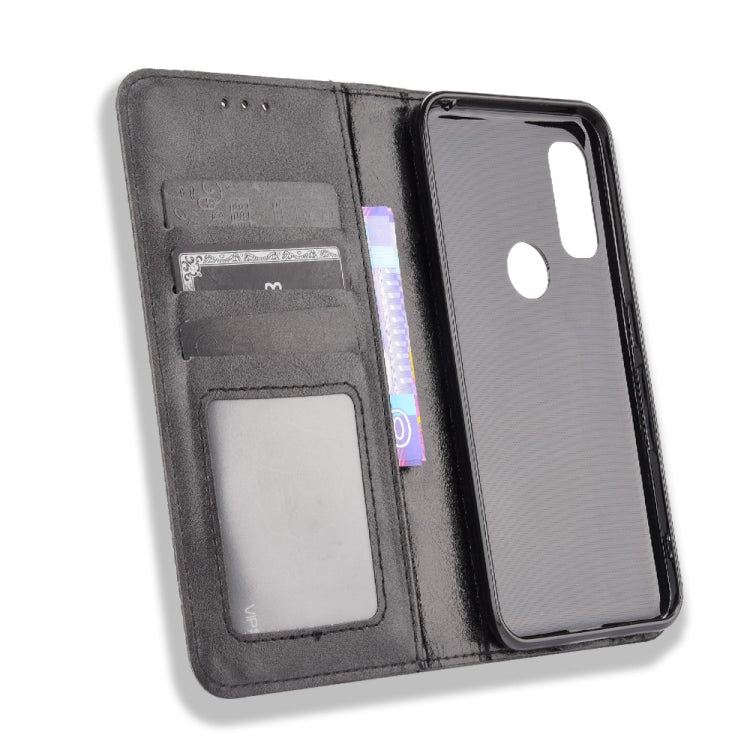 Magnetic Buckle Retro Crazy Horse Texture Horizontal Flip Leather Case with Holder & Card Slots & Photo Frame, For Fujitsu Arrows WE, For Blackview Oscal C20, For Nokia C30, For Nokia C50 5G, For Oukitel WP13 5G, For Aquos Sense6, For Aquos Zero6      ...