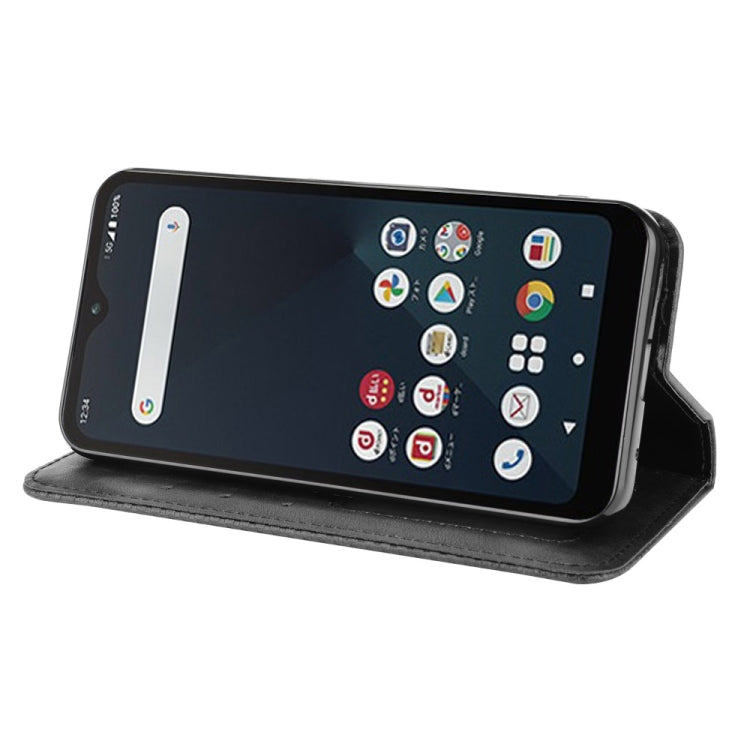 Magnetic Buckle Retro Crazy Horse Texture Horizontal Flip Leather Case with Holder & Card Slots & Photo Frame, For Fujitsu Arrows WE, For Blackview Oscal C20, For Nokia C30, For Nokia C50 5G, For Oukitel WP13 5G, For Aquos Sense6, For Aquos Zero6      ...