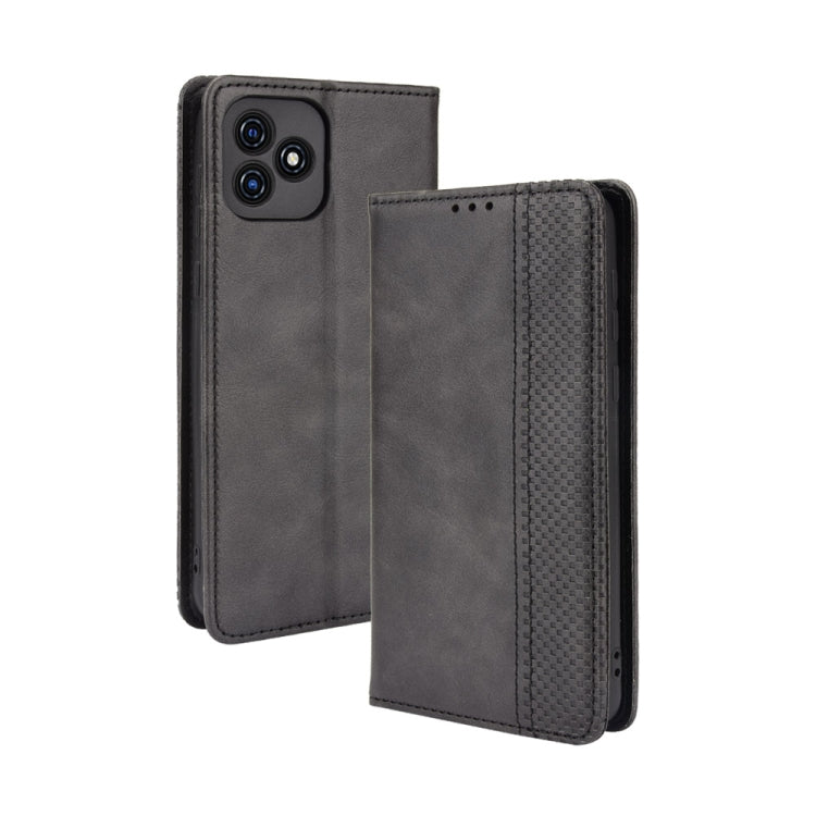 Magnetic Buckle Retro Crazy Horse Texture Horizontal Flip Leather Case with Holder & Card Slots & Photo Frame, For Fujitsu Arrows WE, For Blackview Oscal C20, For Nokia C30, For Nokia C50 5G, For Oukitel WP13 5G, For Aquos Sense6, For Aquos Zero6      ...