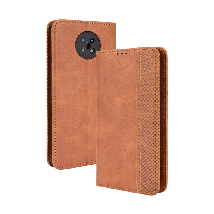 Magnetic Buckle Retro Crazy Horse Texture Horizontal Flip Leather Case with Holder & Card Slots & Photo Frame, For Fujitsu Arrows WE, For Blackview Oscal C20, For Nokia C30, For Nokia C50 5G, For Oukitel WP13 5G, For Aquos Sense6, For Aquos Zero6      ...