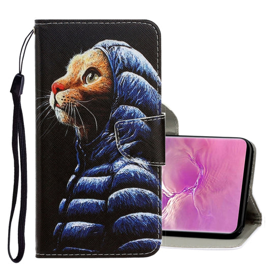 3D Colored Drawing Horizontal Flip PU Leather Case with Holder & Card Slots & Wallet, For Galaxy S10 Plus, For Galaxy S10e