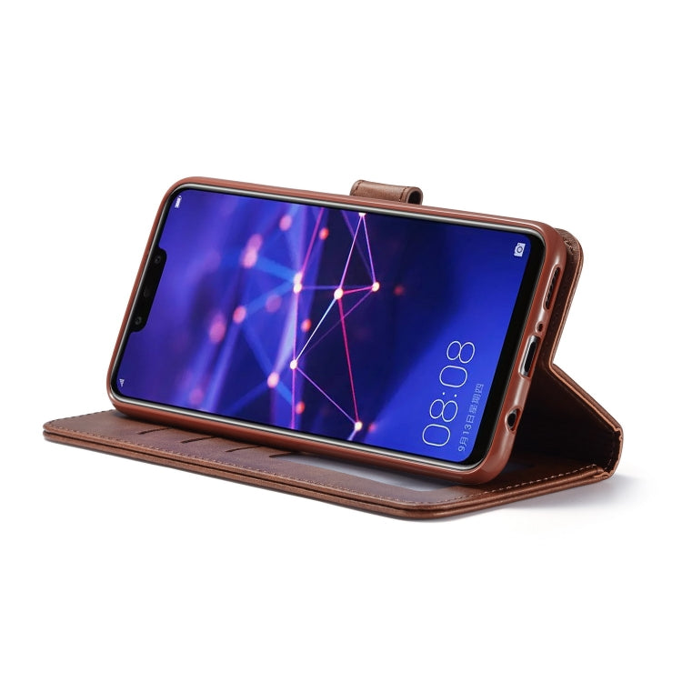 LC.IMEEKE Calf Texture Horizontal Flip Leather Case, with Holder & Card Slots & Wallet, For Huawei Mate 20, For Huawei Mate 20 Pro, For Huawei Mate 10 Lite / Maimang 6, For Huawei Mate 20 Lite / Maimang 7, For Huawei P10 Lite                           ...