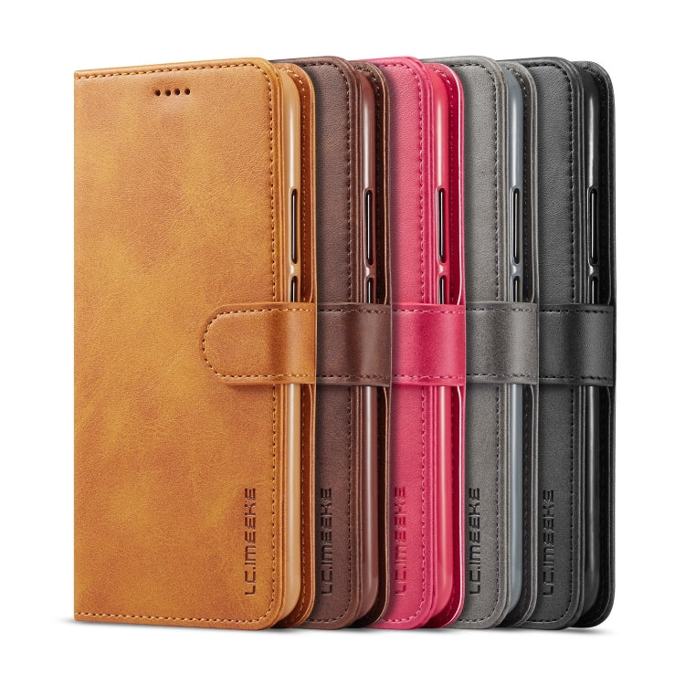 LC.IMEEKE Calf Texture Horizontal Flip Leather Case, with Holder & Card Slots & Wallet, For Huawei Mate 20, For Huawei Mate 20 Pro, For Huawei Mate 10 Lite / Maimang 6, For Huawei Mate 20 Lite / Maimang 7, For Huawei P10 Lite                           ...