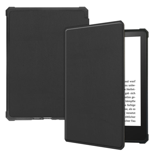 Solid Color Voltage Caster Texture TPU Horizontal Flip Tablet Leather Case with Sleep / Wake-up Function, For Amazon Kindle Paperwhite 2021