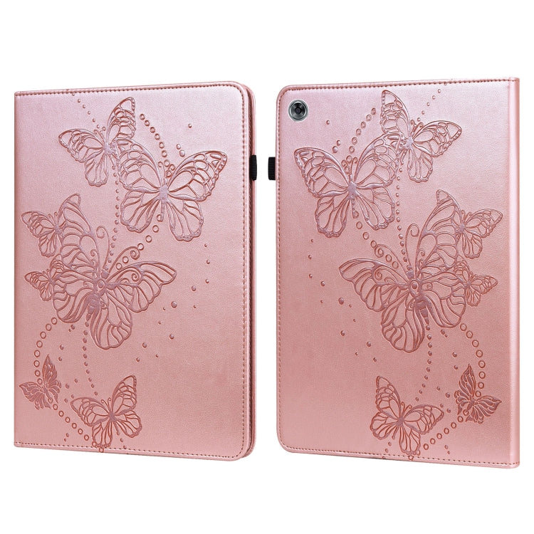 Embossed Butterfly Pattern Horizontal Flip Leather Tablet Case, For Huawei MatePad Pro 10.8 2021 / 2018, For Huawei MatePad 11 2021, For Huawei MediaPad T3 10 9.6 inch, For Huawei MatePad T10S, For Huawei MediaPad T5 10 inch                            ...