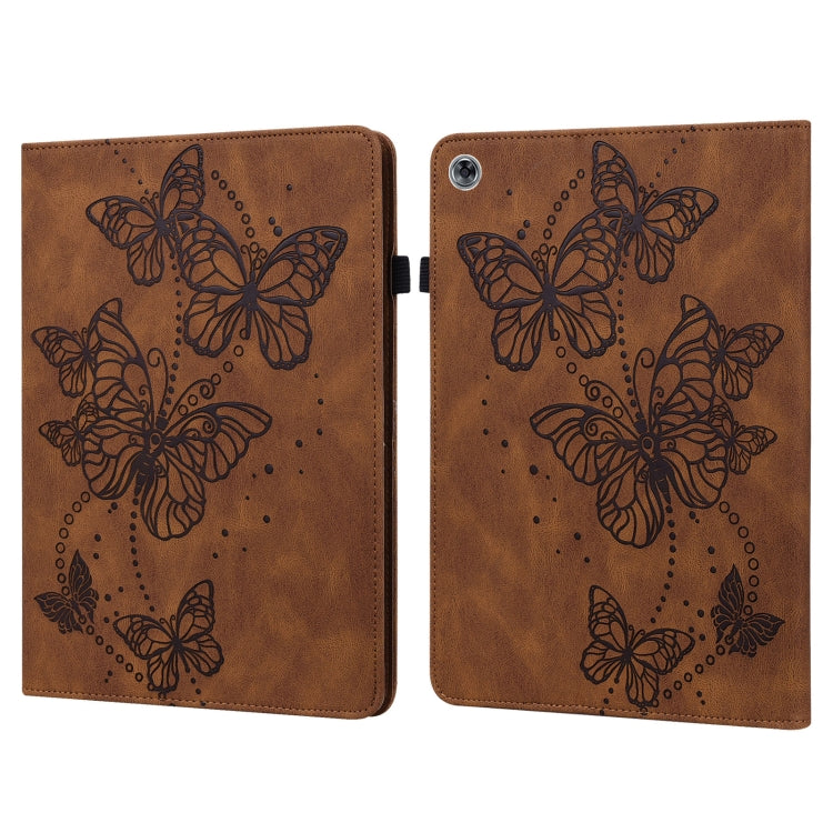 Embossed Butterfly Pattern Horizontal Flip Leather Tablet Case, For Huawei MatePad Pro 10.8 2021 / 2018, For Huawei MatePad 11 2021, For Huawei MediaPad T3 10 9.6 inch, For Huawei MatePad T10S, For Huawei MediaPad T5 10 inch                            ...