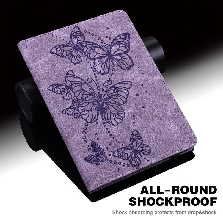 Embossed Butterfly Pattern Horizontal Flip Leather Tablet Case, For Lenovo Tab M10 Plus / Tab M10 FHD Plus 10.3 inch TB-X606F TB-606X, For Lenovo Tab M10 TB-X505L / TB-X505F / TB-X605L / TB-X605F & P10 TB-X705F / TB-X705L                               ...
