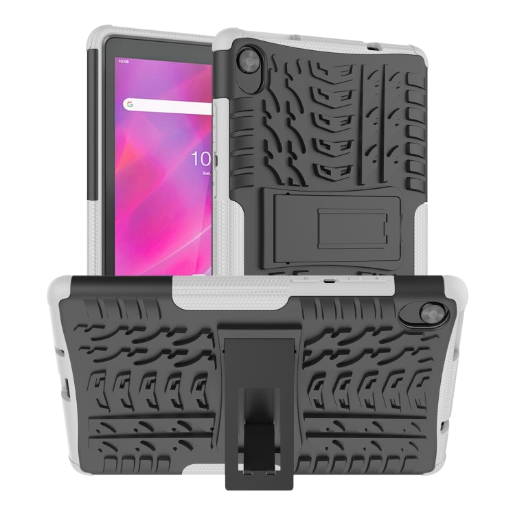 Tire Texture Shockproof TPU+PC Tablet Case with Holder, For Lenovo Tab M8 3rd Gen / M8 HD
