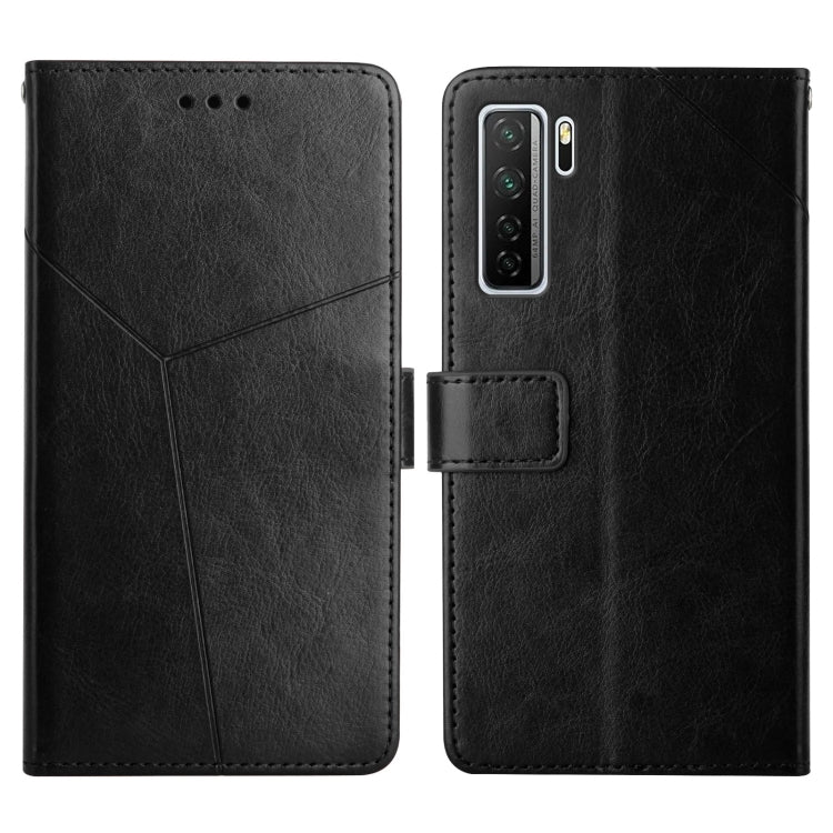 Y Stitching Horizontal Flip Leather Phone Case with Holder & Card Slots & Wallet & Photo Frame, For Huawei P40 Lite, For Huawei P40 Lite 5G, For Huawei P40 Pro, For Huawei P50, For Huawei P50 Pro