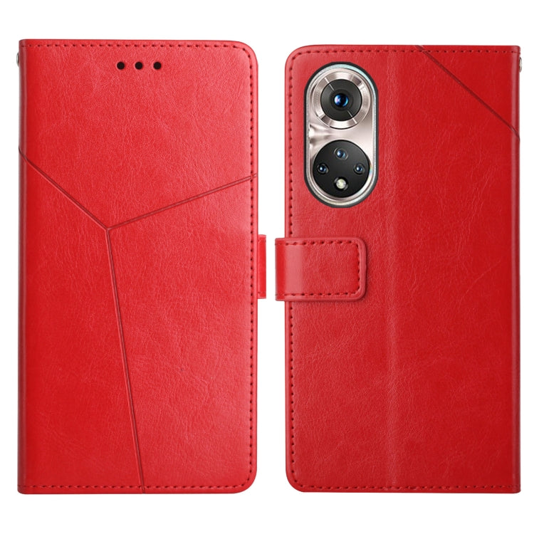 Y Stitching Horizontal Flip Leather Phone Case with Holder & Card Slots & Wallet & Photo Frame, For Huawei P40 Lite, For Huawei P40 Lite 5G, For Huawei P40 Pro, For Huawei P50, For Huawei P50 Pro