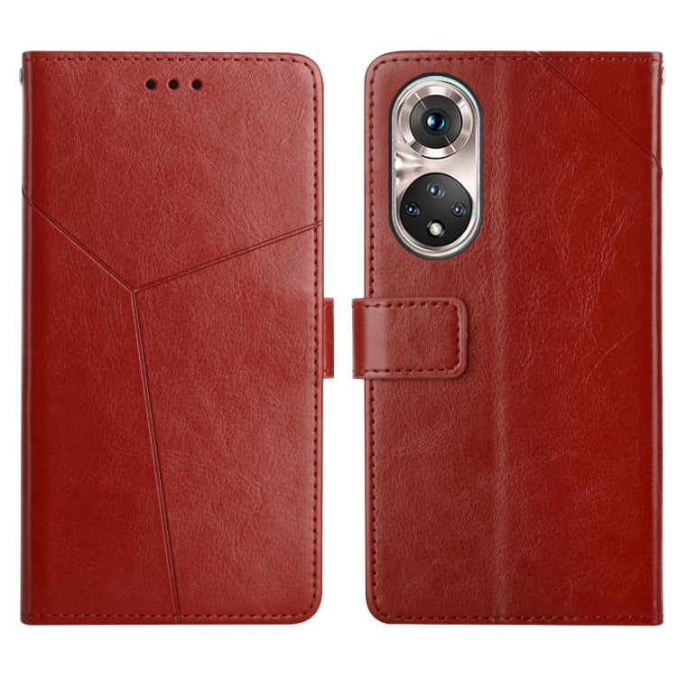 Y Stitching Horizontal Flip Leather Phone Case with Holder & Card Slots & Wallet & Photo Frame, For Huawei P40 Lite, For Huawei P40 Lite 5G, For Huawei P40 Pro, For Huawei P50, For Huawei P50 Pro