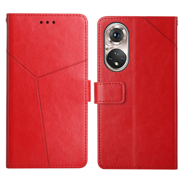 Y Stitching Horizontal Flip Leather Phone Case with Holder & Card Slots & Wallet & Photo Frame, For Huawei P40 Lite, For Huawei P40 Lite 5G, For Huawei P40 Pro, For Huawei P50, For Huawei P50 Pro