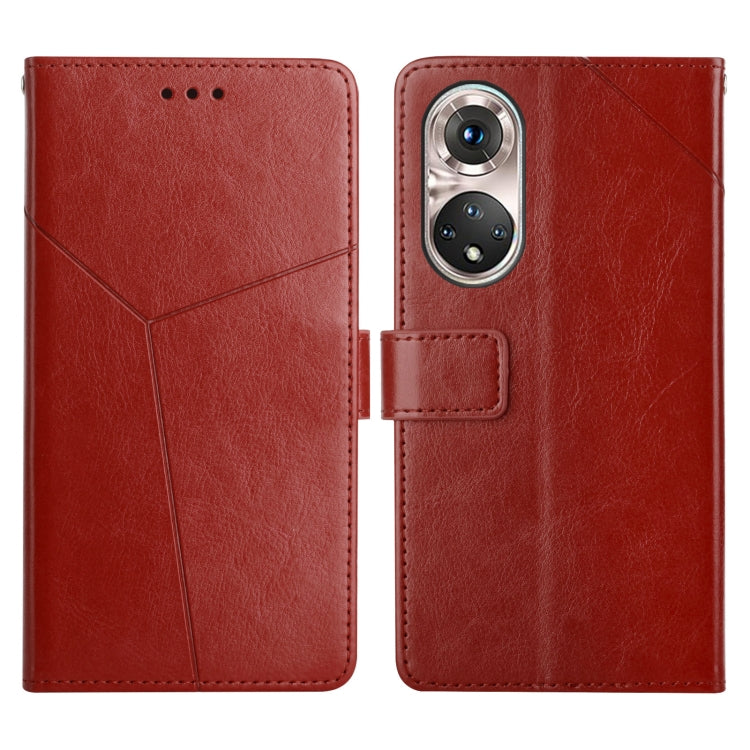 Y Stitching Horizontal Flip Leather Phone Case with Holder & Card Slots & Wallet & Photo Frame, For Huawei P40 Lite, For Huawei P40 Lite 5G, For Huawei P40 Pro, For Huawei P50, For Huawei P50 Pro