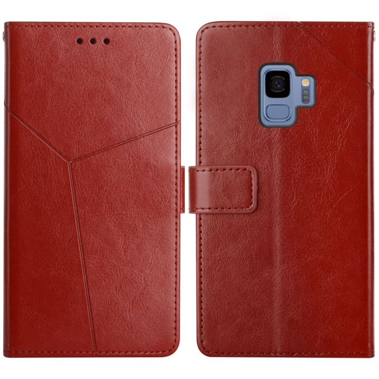 Y Stitching Horizontal Flip Leather Case with Holder & Card Slots & Wallet & Photo Frame, For Samsung Galaxy Note10, For Samsung Galaxy Note20, For Samsung Galaxy Note20 Ultra, For Samsung Galaxy Note10+, For Samsung Galaxy S9, For Samsung Galaxy S9+  ...