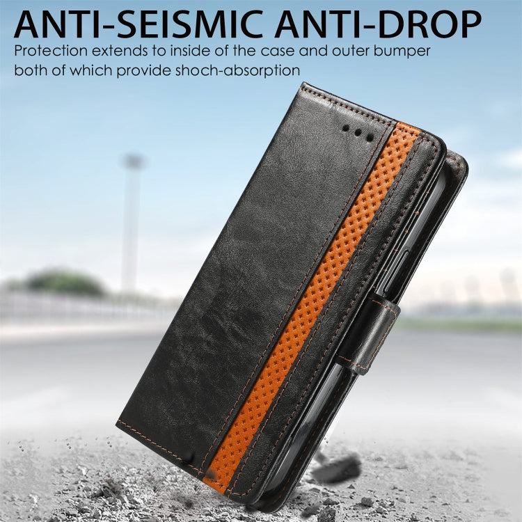CaseNeo Splicing Dual Magnetic Buckle Leather Case with Holder & Card Slots & Wallet, For Xiaomi 11T / 11T Pro, For Samsung Galaxy S20 FE