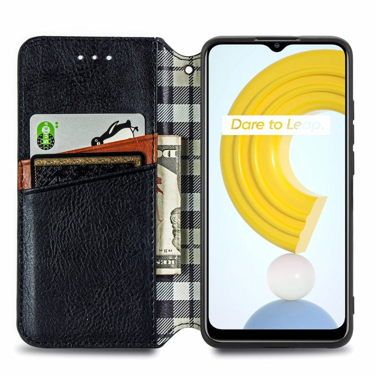 Cubic Grid Pressed Horizontal Flip Magnetic Leather Case with Holder & Card Slots & Wallet, For OPPO Realme C21Y, For Xiaomi Mi 11T / Mi 11T Pro, For Google Pixel 6, For Honor Play 5T Youth