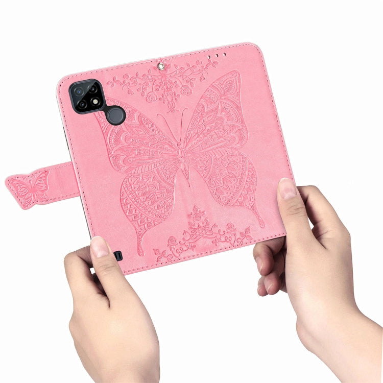 Butterfly Love Flowers Embossed Horizontal Flip Leather Case with Holder & Card Slots & Wallet & Lanyard, For OPPO Realme C21Y, For Xiaomi Mi 11T / 11T Pro, For Honor Play 5T Youth, For Google Pixel 6, For vivo Y72 5G