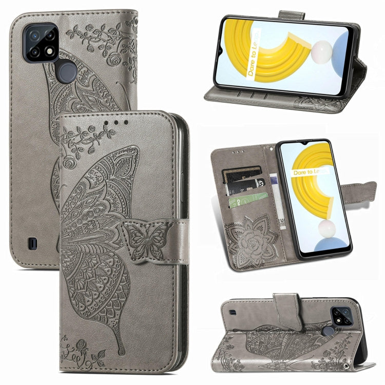 Butterfly Love Flowers Embossed Horizontal Flip Leather Case with Holder & Card Slots & Wallet & Lanyard, For OPPO Realme C21Y, For Xiaomi Mi 11T / 11T Pro, For Honor Play 5T Youth, For Google Pixel 6, For vivo Y72 5G