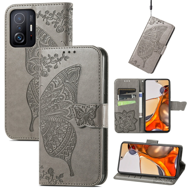 Butterfly Love Flowers Embossed Horizontal Flip Leather Case with Holder & Card Slots & Wallet & Lanyard, For OPPO Realme C21Y, For Xiaomi Mi 11T / 11T Pro, For Honor Play 5T Youth, For Google Pixel 6, For vivo Y72 5G