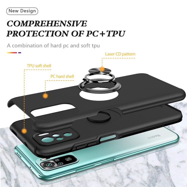PC + TPU Shockproof Magnetic Phone Case with Invisible Ring Holder, For Xiaomi Redmi Note 10 4G, For Xiaomi Mi 11 Lite 5G, For Xiaomi Redmi K40, For Xiaomi Redmi Note 10 5G, For Xiaomi Mi 11, For Xiaomi Mi 11 Pro, For Xiaomi Poco X3 / X3 NFC           ...