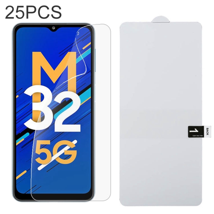 25 PCS Full Screen Protector Explosion-proof Hydrogel Film, For Samsung Galaxy A52s 5G (25 PCS), For Samsung Galaxy M52 5G (25 PCS), For Samsung Galaxy M32 5G (25 PCS), For Xiaomi Redmi Note 10 Lite (25 PCS), For Xiaomi Mi 11 Lite 5G NE (25 PCS)