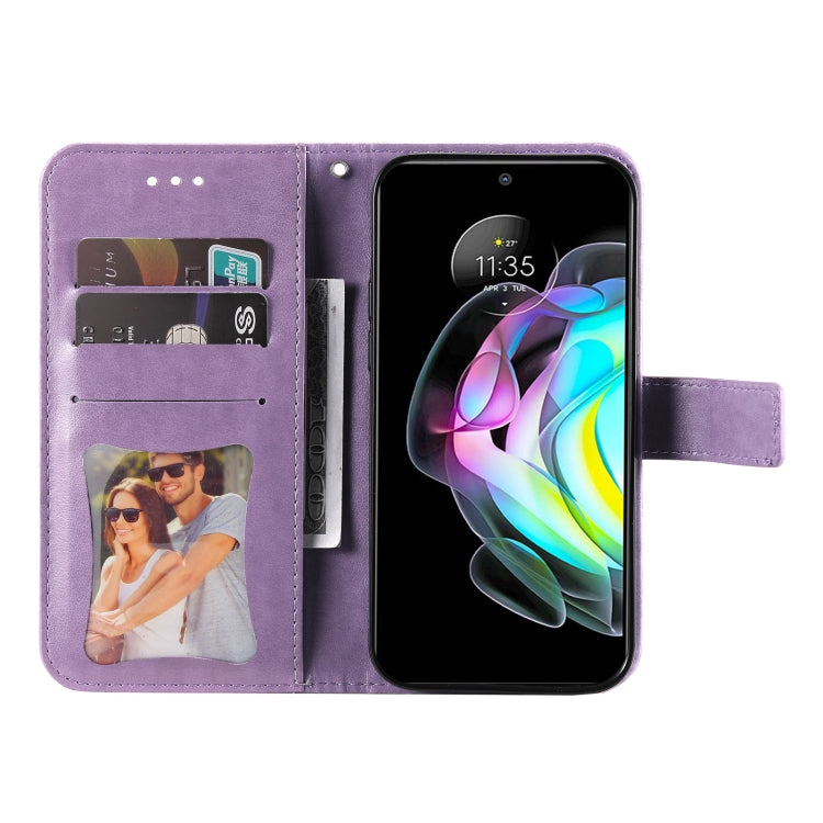 7-petal Flowers Embossing Horizontal Flip Leather Phone Case with Holder & Card Slots, For Motorola Edge 20, For Nokia C20 / C10, For vivo Y21 / Y21s / Y33s, For Samsung Galaxy A13 5G, For Xiaomi 11T / 11T Pro