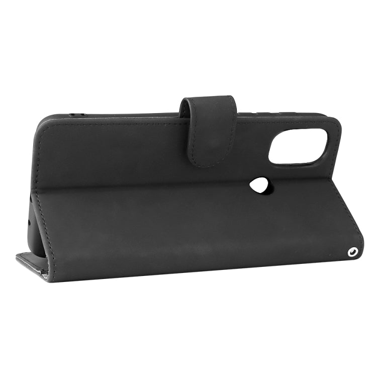 Skin Feel Magnetic Horizontal Flip Phone Leather Case with Holder & Card Slots & Wallet, For Motorola Moto E20 / E30 / E40