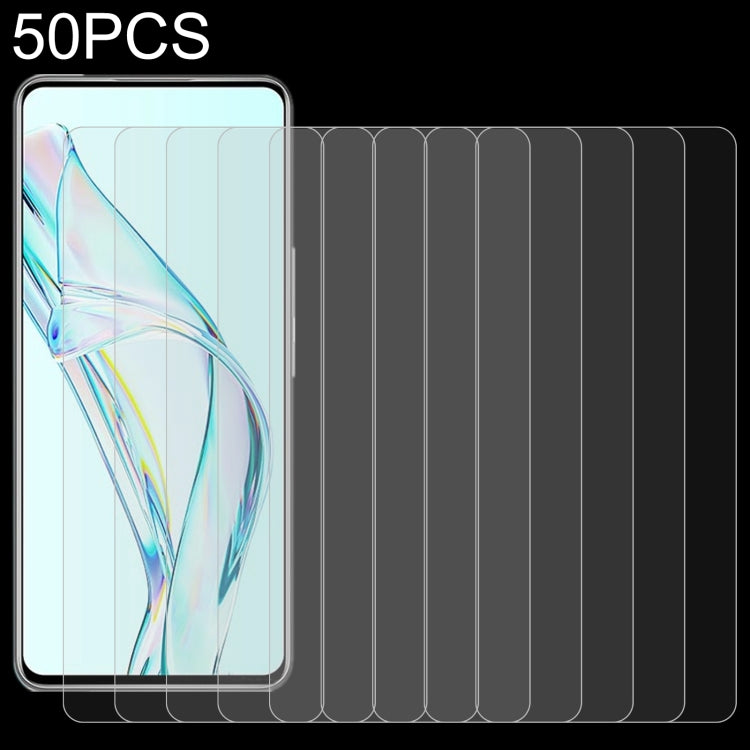 50 PCS 0.26mm 9H 2.5D Tempered Glass Film, For BLU G91 Pro (50 PCS), For ZTE nubia Z30 Pro (50 PCS), For NZONE S7 Pro+ 5G (50 PCS), For ZTE Axon 30 5G (50 PCS), For ZTE Axon 30 Pro 5G (50 PCS), For Tecno Camon 17P (50 PCS), For ZTE Blade 11 Prime (50 P...