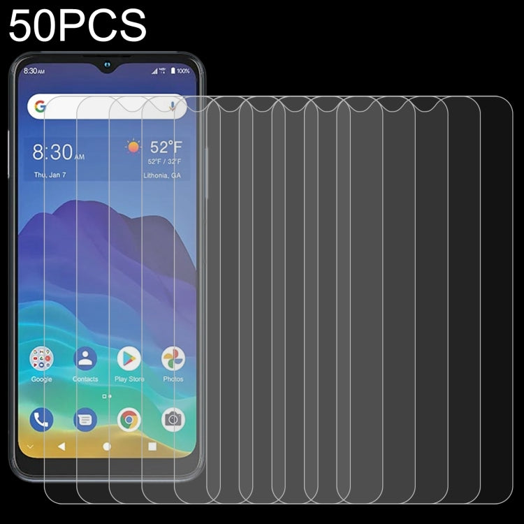 50 PCS 0.26mm 9H 2.5D Tempered Glass Film, For BLU G91 Pro (50 PCS), For ZTE nubia Z30 Pro (50 PCS), For NZONE S7 Pro+ 5G (50 PCS), For ZTE Axon 30 5G (50 PCS), For ZTE Axon 30 Pro 5G (50 PCS), For Tecno Camon 17P (50 PCS), For ZTE Blade 11 Prime (50 P...