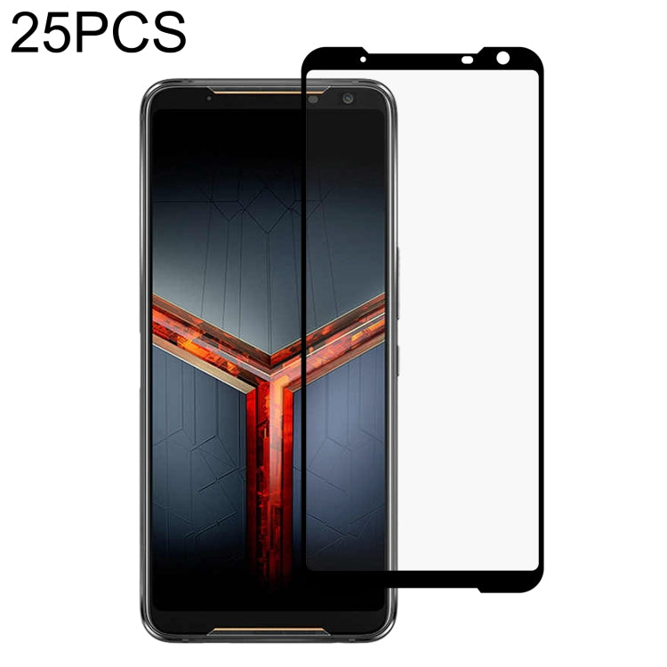 25 PCS Full Glue Full Cover Screen Protector Tempered Glass Film, For Lenovo K13 Pro (25 PCS), For Lenovo Legion Pro (25 PCS), For Asus ROG Phone II ZS660KL (25 PCS), For Asus Zenfone Go ZB500KL (25 PCS), For Asus Zenfone Max Plus M1 ZB570TL (25 PCS)  ...