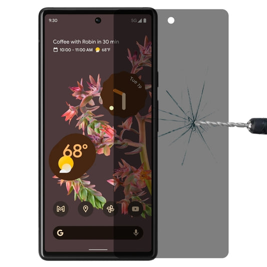 0.3mm 9H Surface Hardness 3D Curved Surface Privacy Glass Film, For Google Pixel 6 (1 PC), For Google Pixel 5a 5G (1 PC)