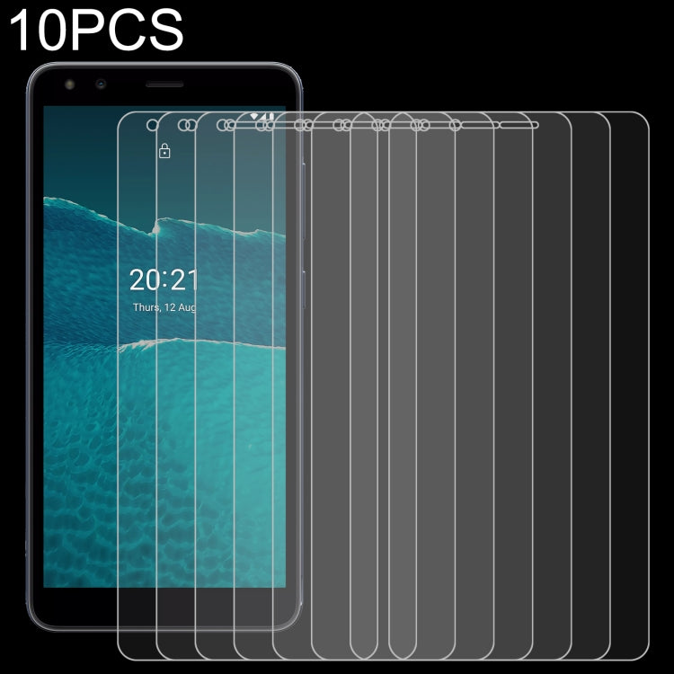 10 PCS 0.26mm 9H 2.5D Tempered Glass Film, For Sony Xperia Pro-I (10 PCS), For Honor X30 Max (10 PCS), For TCL 20 R 5G / 20Y (10 PCS), For Tecno Spark 7 (10 PCS), For Tecno Spark 7 Pro (10 PCS), For Nokia C1 2nd Edition (10 PCS)