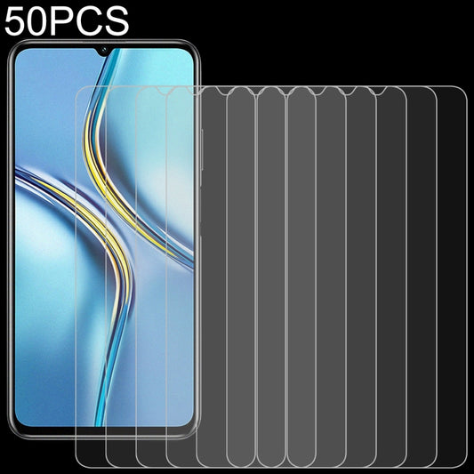50 PCS 0.26mm 9H 2.5D Tempered Glass Film, For Sony Xperia Pro-I (50 PCS), For Honor X30 Max (50 PCS), For TCL 20 R 5G / 20Y (50 PCS), For Tecno Spark 7 (50 PCS), For Tecno Spark 7 Pro (50 PCS), For Nokia C1 2nd Edition (50 PCS)