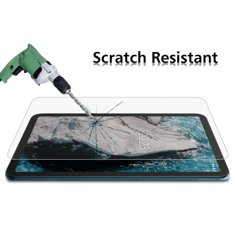 9H 2.5D Explosion-proof Tempered Tablet Glass Film, For Nokia T20 (1 PC), For readboy C18 (1 PC ), For Lenovo Tab K10 (1 PC)