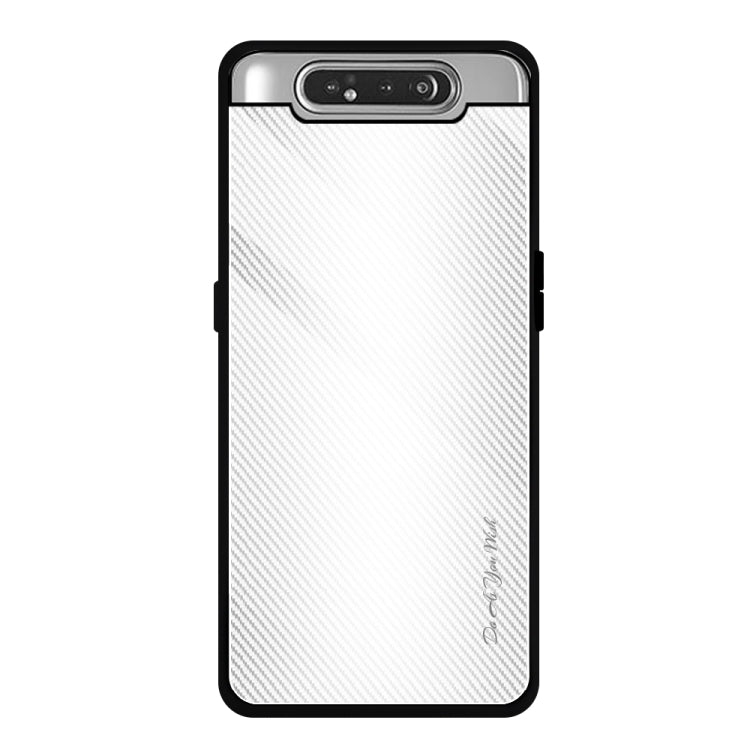 Texture Gradient Glass Protective Case, For Galaxy A20 / A30, For Galaxy A50, For Galaxy A80 / A90, For Galaxy Note 9, For Galaxy Note 10 Pro, For Galaxy S10, For iPhone SE 2022 / SE 2020 / 8 / 7, For iPhone XS Max