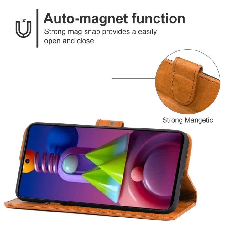 Leather Phone Case, For Samsung Galaxy  M52 5G