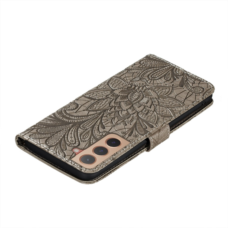 Lace Flower Leather Phone Case with Holder & Card Slots & Wallet & Photo Frame, For Samsung Galaxy S22 5G, For Samsung Galaxy S22 Ultra 5G, For Samsung Galaxy S22+ 5G, For Xiaomi Redmi Note 11, For Xiaomi Redmi Note 11 Pro