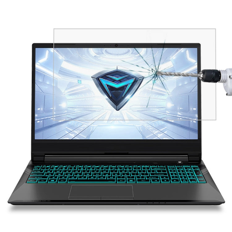 Laptop Screen HD Tempered Glass Protective Film, For Lenovo Yoga C740 15.6 inch, For MACHENIKE F117 15.6 inch, For MACHENIKE F117-BB3 15.6 inch, For MACHENIKE F117-X 15.6 inch, For MACHENIKE Machbook-PCi1 15.6 inch, For MACHENIKE Machbook-PD1 15.6 inch...