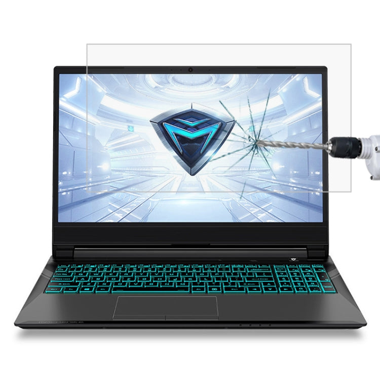 Laptop Screen HD Tempered Glass Protective Film, For Lenovo Yoga C740 15.6 inch, For MACHENIKE F117 15.6 inch, For MACHENIKE F117-BB3 15.6 inch, For MACHENIKE F117-X 15.6 inch, For MACHENIKE Machbook-PCi1 15.6 inch, For MACHENIKE Machbook-PD1 15.6 inch...