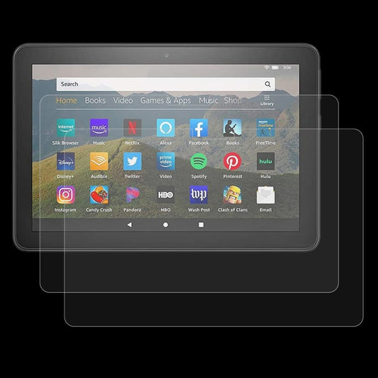 2 PCS 9H 2.5D Explosion-proof Tempered Tablet Glass Film, For Amazon Kindle Fire HD 8 2020  / 2022(2 PCS), For Xiaomi Mi Pad 3 (2 PCS), For Amazon Kindle Fire HD 10 2019 (2 PCS), For Amazon Kindle Fire 7 2019 (2 PCS), For Xiaomi Mi Pad 4 (2 PCS)       ...