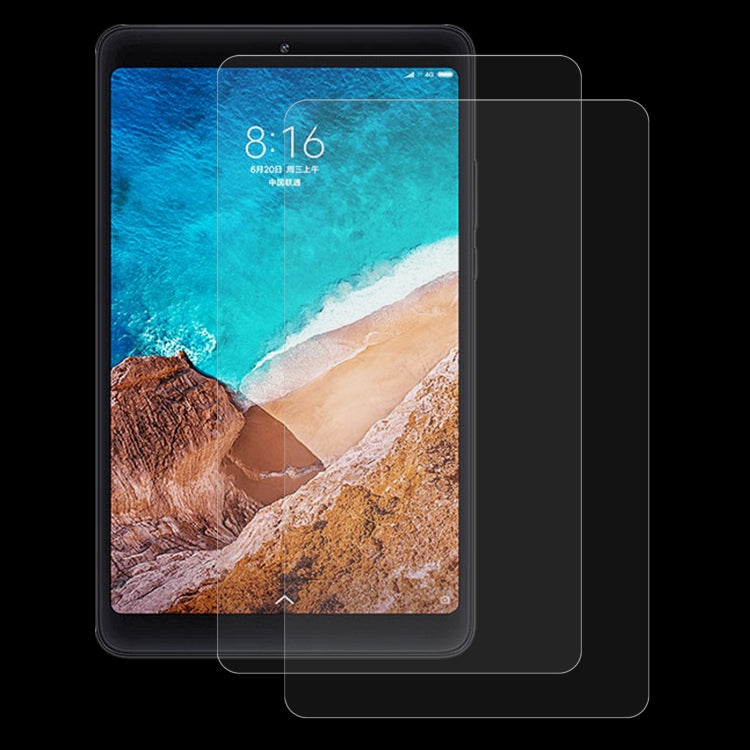 2 PCS 9H 2.5D Explosion-proof Tempered Tablet Glass Film, For Amazon Kindle Fire HD 8 2020  / 2022(2 PCS), For Xiaomi Mi Pad 3 (2 PCS), For Amazon Kindle Fire HD 10 2019 (2 PCS), For Amazon Kindle Fire 7 2019 (2 PCS), For Xiaomi Mi Pad 4 (2 PCS)       ...