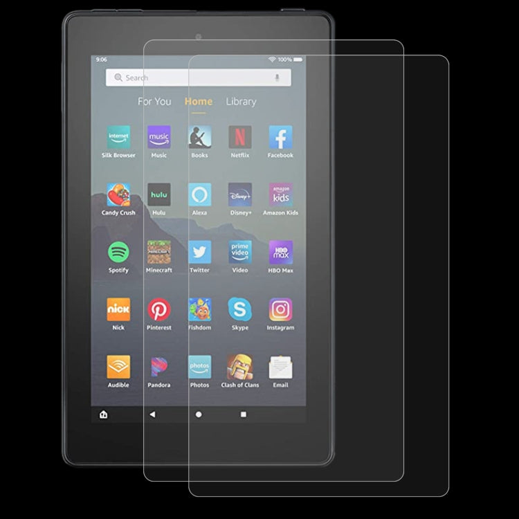 2 PCS 9H 2.5D Explosion-proof Tempered Tablet Glass Film, For Amazon Kindle Fire HD 8 2020  / 2022(2 PCS), For Xiaomi Mi Pad 3 (2 PCS), For Amazon Kindle Fire HD 10 2019 (2 PCS), For Amazon Kindle Fire 7 2019 (2 PCS), For Xiaomi Mi Pad 4 (2 PCS)       ...