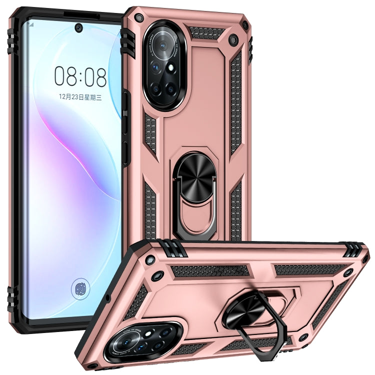 Shockproof TPU + PC Phone Case with 360 Degree Rotating Holder, For Huawei nova 8, For Huawei nova 8i