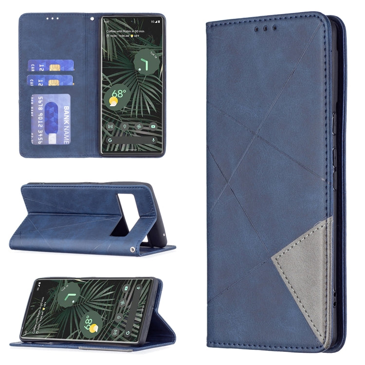 Prismatic Invisible Magnetic Horizontal Flip Phone Leather Case with Holder & Card Slots & Photo Frame, For Google Pixel 6 Pro, For Google Pixel 6, For Xiaomi Redmi Note 11 5G, For Samsung Galaxy A13 5G, For Samsung Galaxy M52 5G                       ...