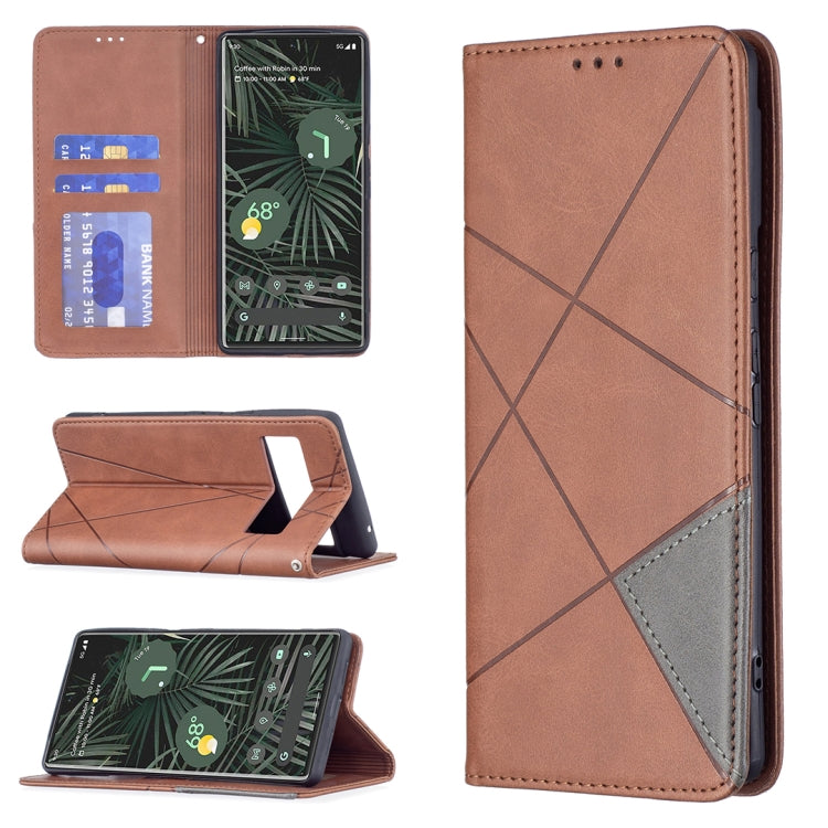 Prismatic Invisible Magnetic Horizontal Flip Phone Leather Case with Holder & Card Slots & Photo Frame, For Google Pixel 6 Pro, For Google Pixel 6, For Xiaomi Redmi Note 11 5G, For Samsung Galaxy A13 5G, For Samsung Galaxy M52 5G                       ...