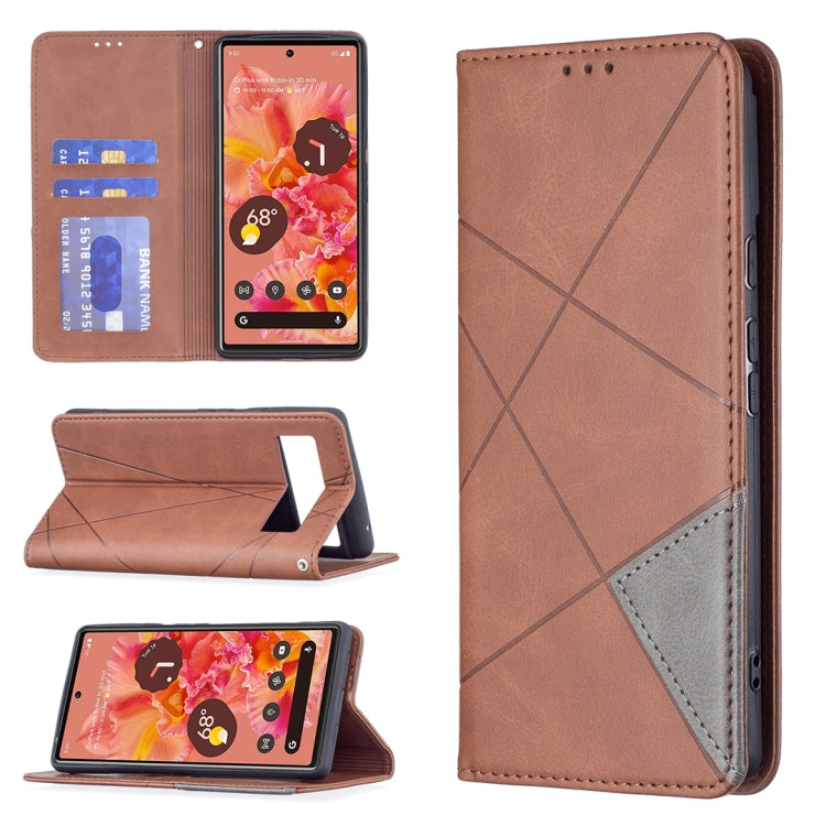 Prismatic Invisible Magnetic Horizontal Flip Phone Leather Case with Holder & Card Slots & Photo Frame, For Google Pixel 6 Pro, For Google Pixel 6, For Xiaomi Redmi Note 11 5G, For Samsung Galaxy A13 5G, For Samsung Galaxy M52 5G                       ...